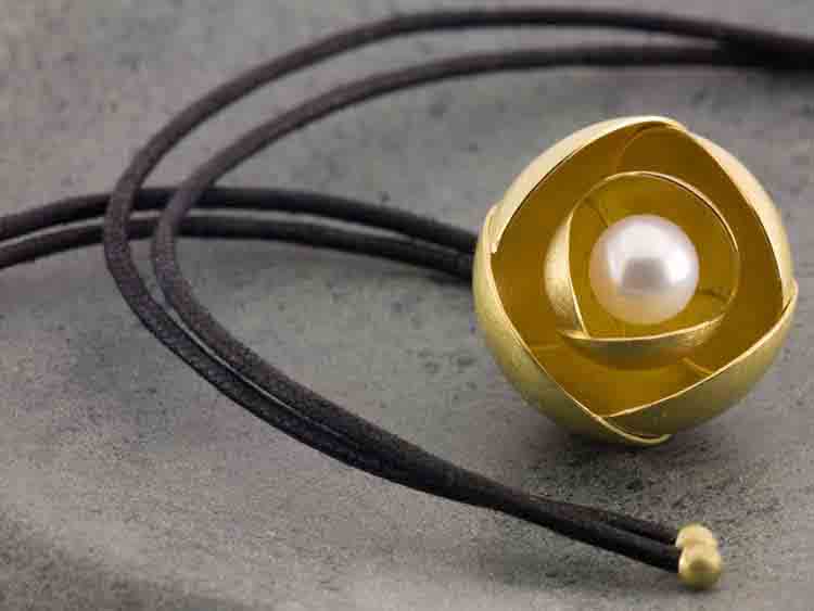 collier Fleur Double
